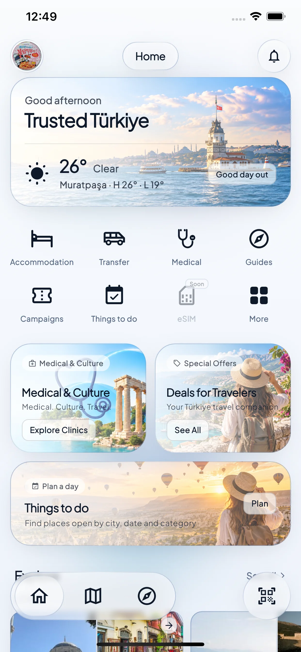 Everything at a glance